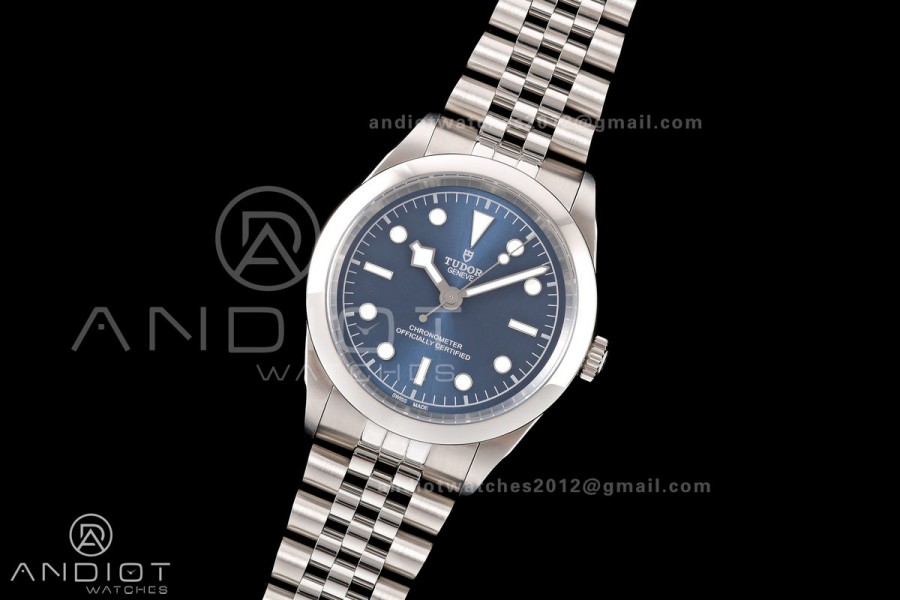 Black Bay One 41 SS HTF 1:1 Best Edition Blue Diamonds Dial on SS Bracelet A26J