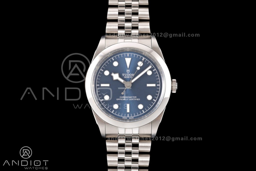 Black Bay One 41 SS HTF 1:1 Best Edition Blue Diamonds Dial on SS Bracelet A26J