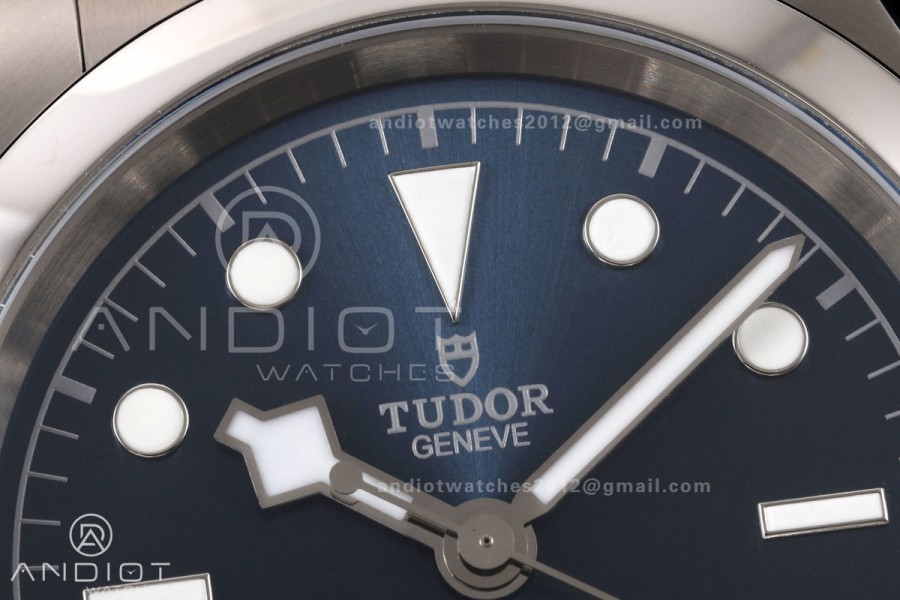 Black Bay One 41 SS HTF 1:1 Best Edition Blue Diamonds Dial on SS Bracelet A26J