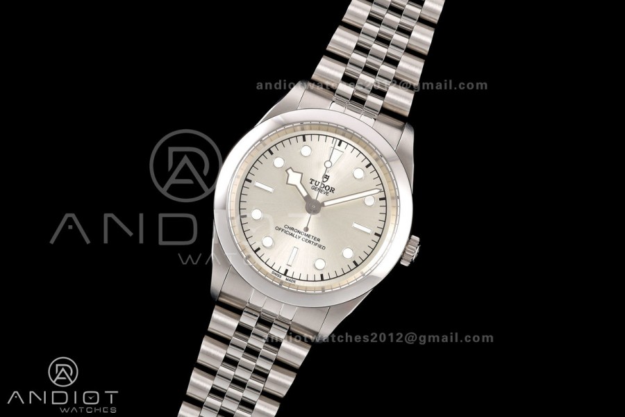 Black Bay One 41 SS HTF 1:1 Best Edition Silver Dial on SS Bracelet A26J