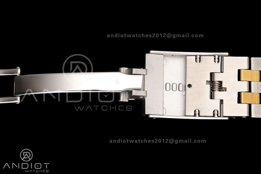 Black Bay One 41 SS/YG HTF 1:1 Best Edition Silver Diamonds Dial on SS/YG Bracelet A26J