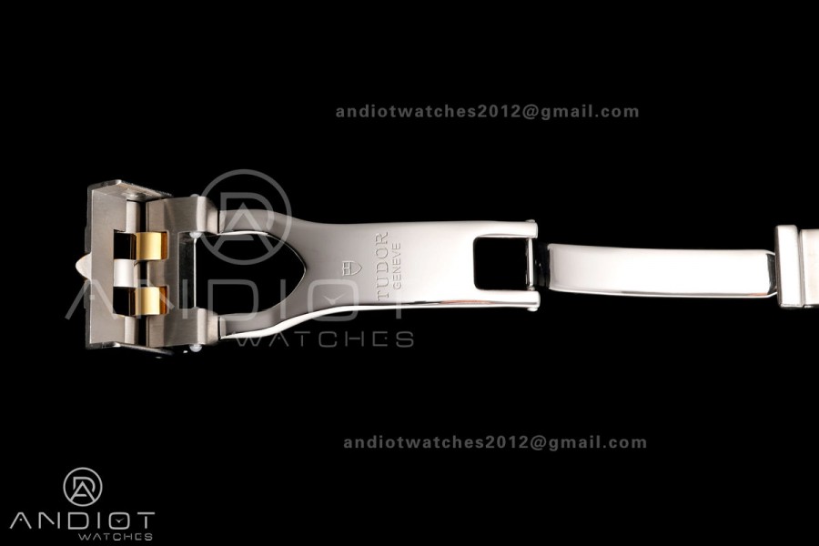 Black Bay One 41 SS/YG HTF 1:1 Best Edition Black Dial on SS/YG Bracelet A26J