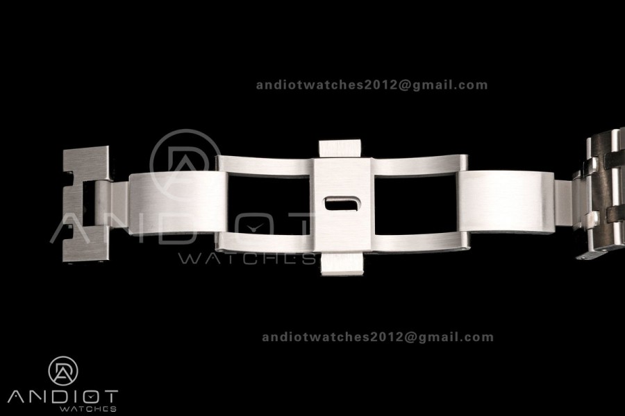 Royal Oak 15510 SS OCTA 1:1 Best Edition Gray Dial on SS Bracelet JH4302 Super Clone (Free Sprung)