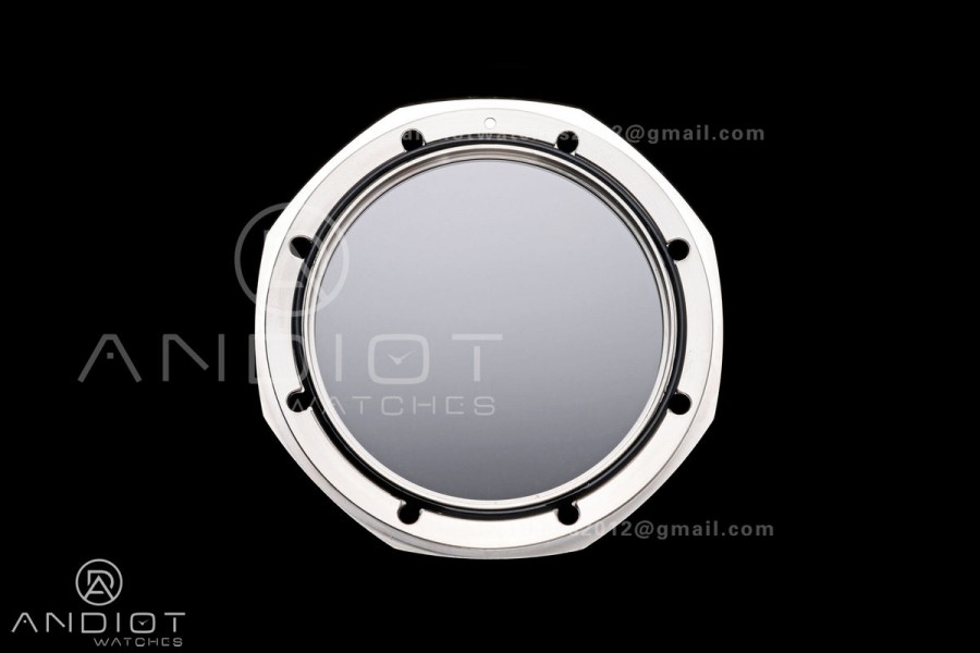 Royal Oak 15510 SS OCTA 1:1 Best Edition White Dial on SS Bracelet JH4302 Super Clone (Free Sprung)