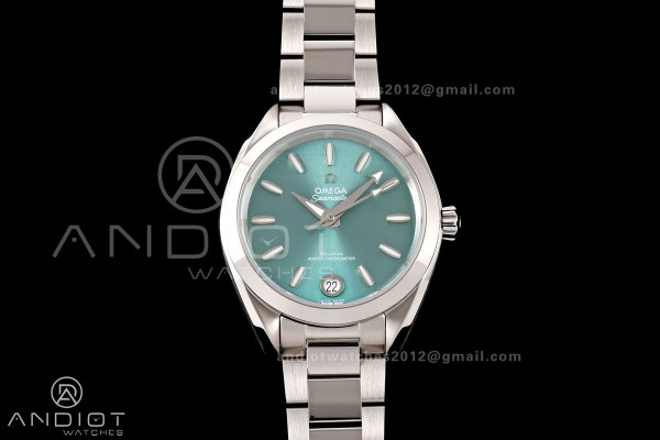 Aqua Terra Shades 34mm SS VRSF Best Edition Green ...