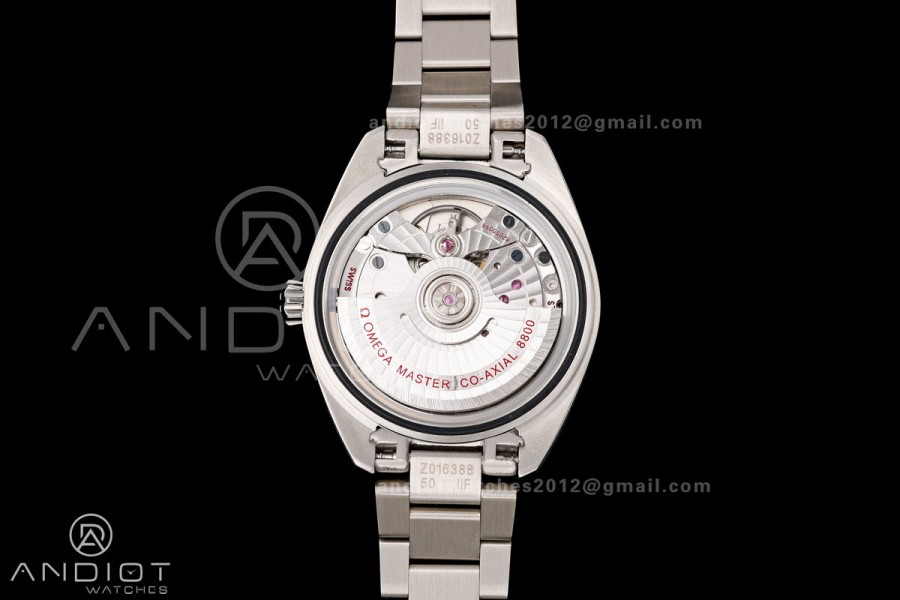Aqua Terra Shades 34mm SS VRSF Best Edition White Textured Dial on SS Bracelet A8800