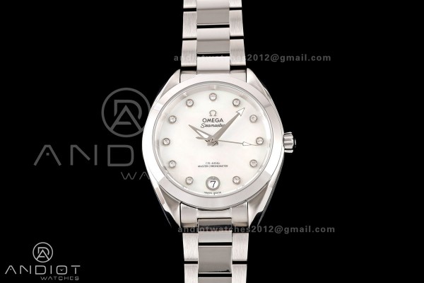Aqua Terra Shades 34mm SS VRSF Best Edition White ...