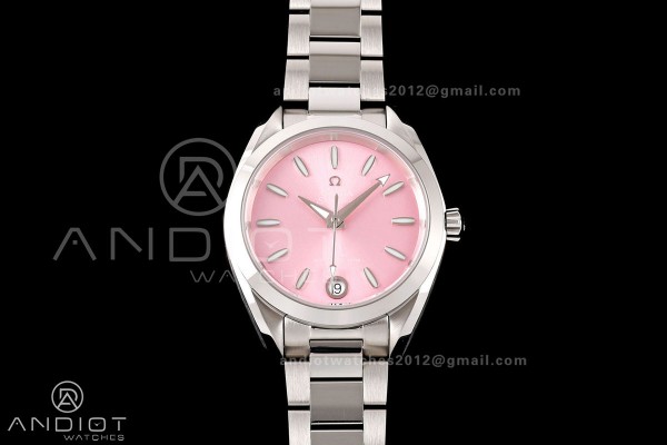 Aqua Terra Shades 34mm SS VRSF Best Edition Pink D...