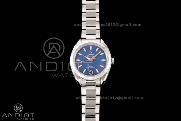 Aqua Terra Shades 34mm SS VRSF Best Edition Blue T...