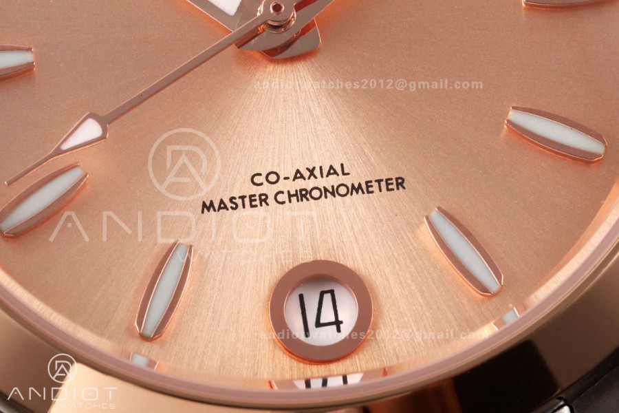 Aqua Terra Shades 34mm SS/RG VRSF Best Edition RG Dial on SS/RG Bracelet A8800