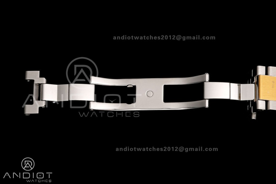 Aqua Terra Shades 34mm SS/YG VRSF Best Edition Green Dial on SS/YG Bracelet A8800