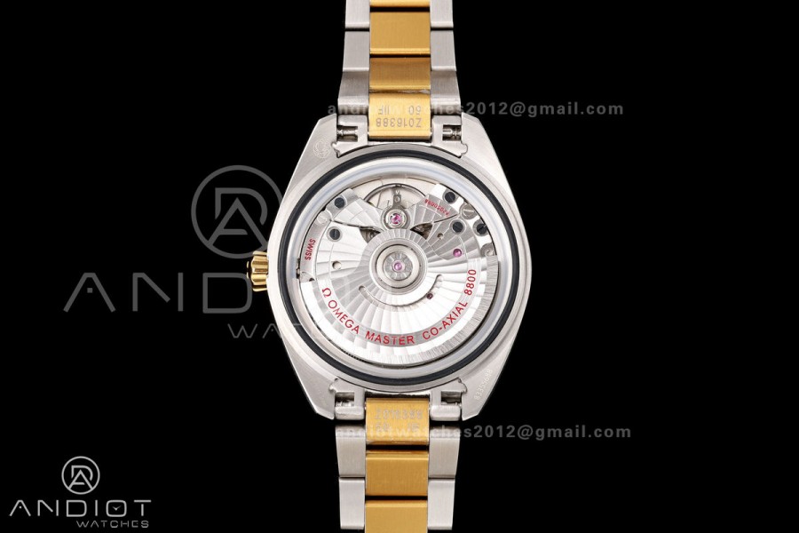 Aqua Terra Shades 34mm SS/YG VRSF Best Edition YG Dial on SS/YG Bracelet A8800