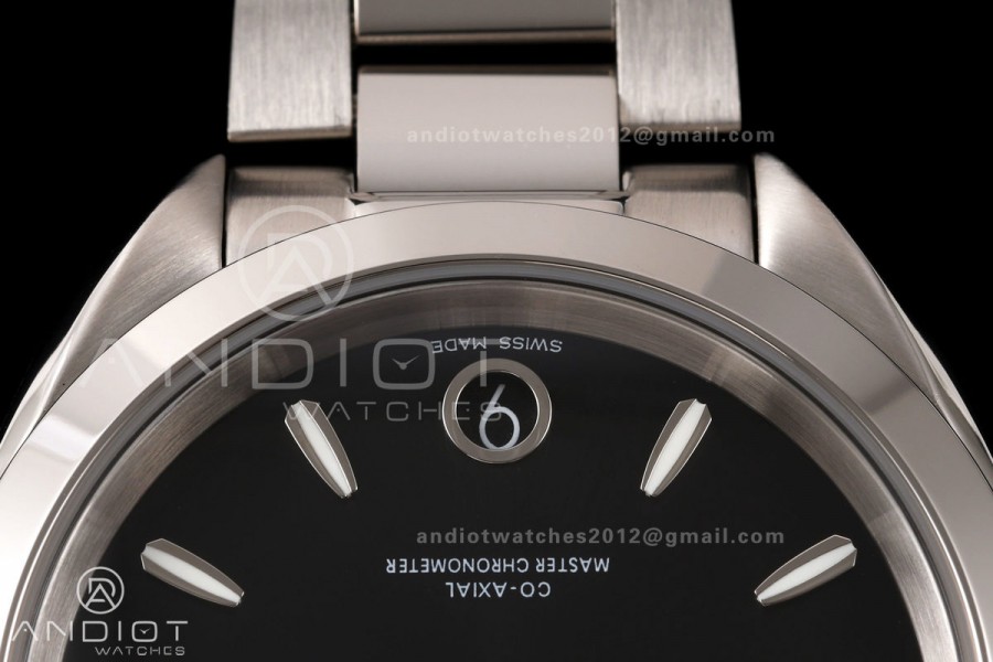 Aqua Terra Shades 34mm SS VRSF Best Edition Black Dial on SS Bracelet A8800