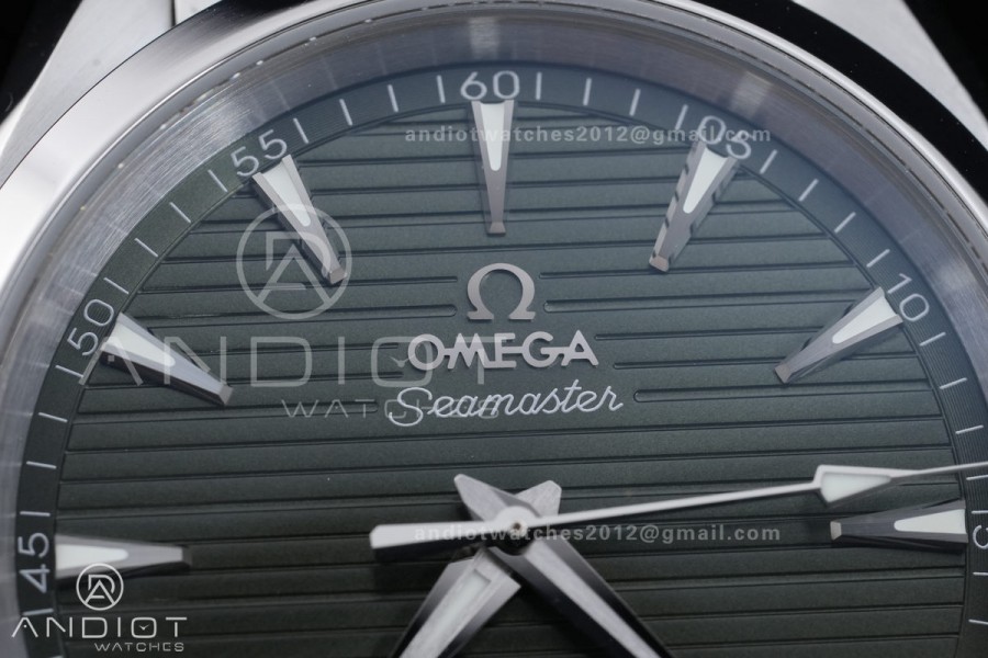 Aqua Terra 150M Master 38mm SS VSF 1:1 Best Edition Green Dial On SS Bracelet Super Clone A8800