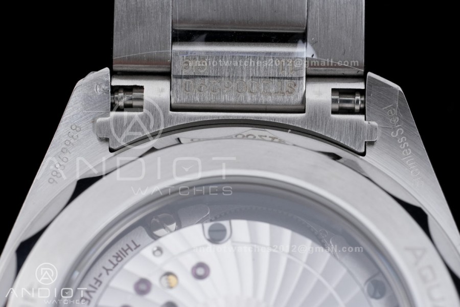 Aqua Terra 150M Master 38mm SS VSF 1:1 Best Edition Blue Dial On SS Bracelet Super Clone A8800