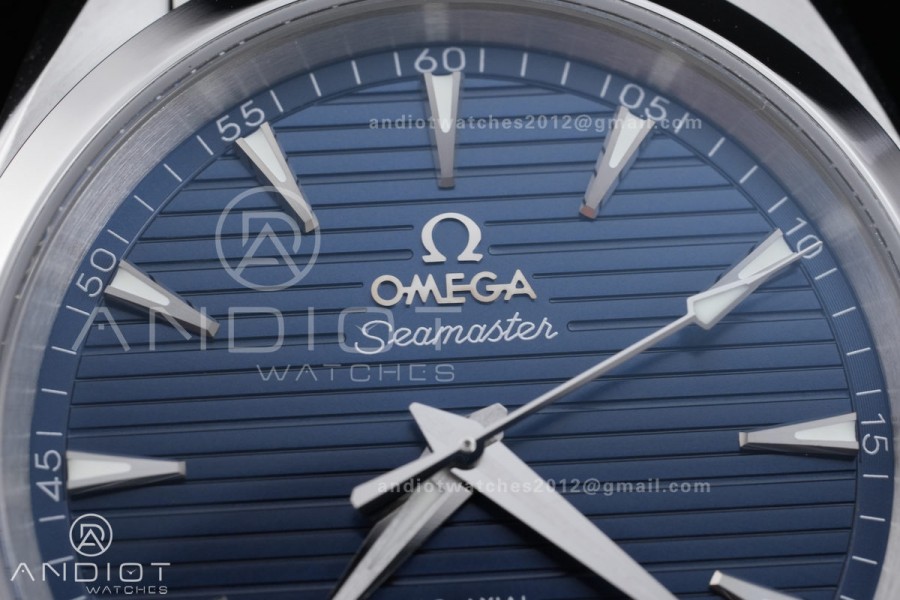 Aqua Terra 150M Master 38mm SS VSF 1:1 Best Edition Blue Dial On SS Bracelet Super Clone A8800