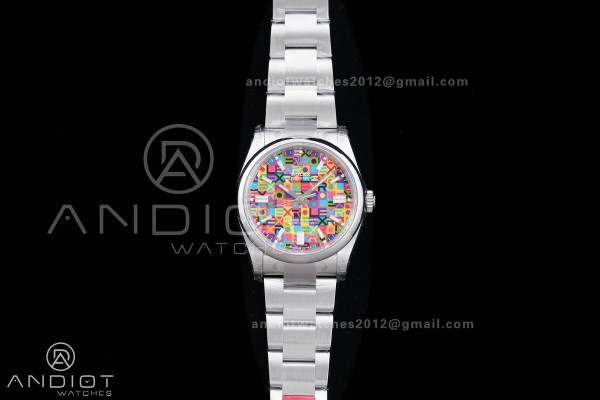 Oyster Perpetual 126000 36mm VSF 1:1 Best Edition 904L Steel 2026 New Celebration Dial DD3230 