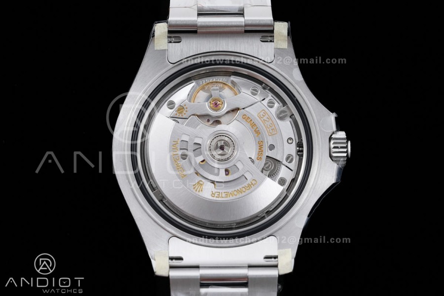 Yacht-Master 126622 904L GOLD Maker 1:1 Best Edition Rhodium Dial On 904L SS Bracelet JH3235 (Free Sprung)