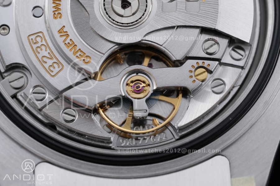 Yacht-Master 126622 904L GOLD Maker 1:1 Best Edition Rhodium Dial On 904L SS Bracelet JH3235 (Free Sprung)