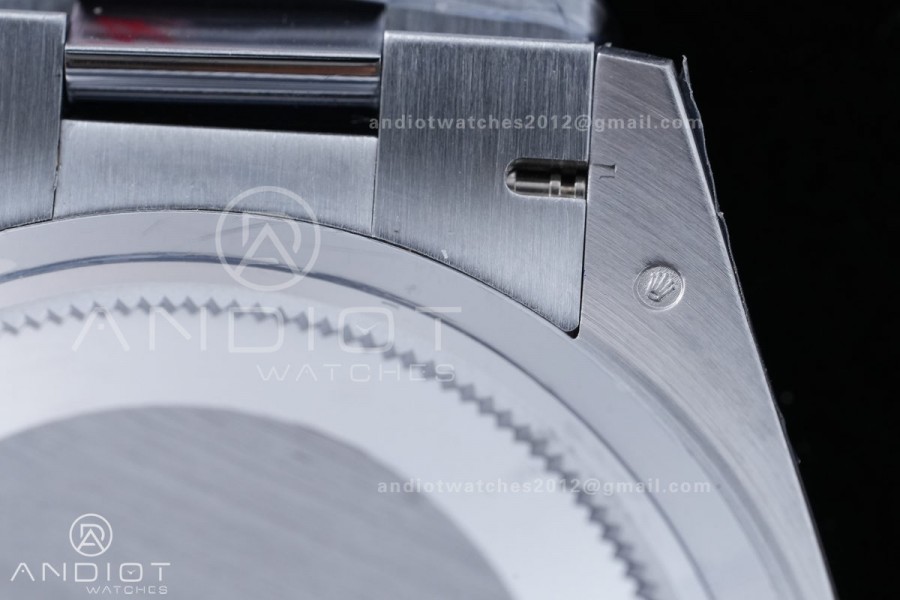DayDate 40 SS QF 1:1 Best Edition Sliver Crystal Dial on President Bracelet VR3255 V8 (Gain Weight)