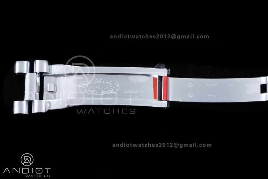 DayDate 40 SS QF 1:1 Best Edition Sliver Crystal Dial on President Bracelet VR3255 V8 (Gain Weight)