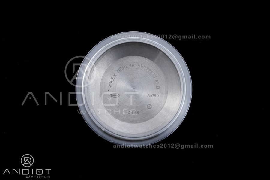 DayDate 40 SS QF 1:1 Best Edition Sliver Crystal Dial on President Bracelet VR3255 V8 (Gain Weight)