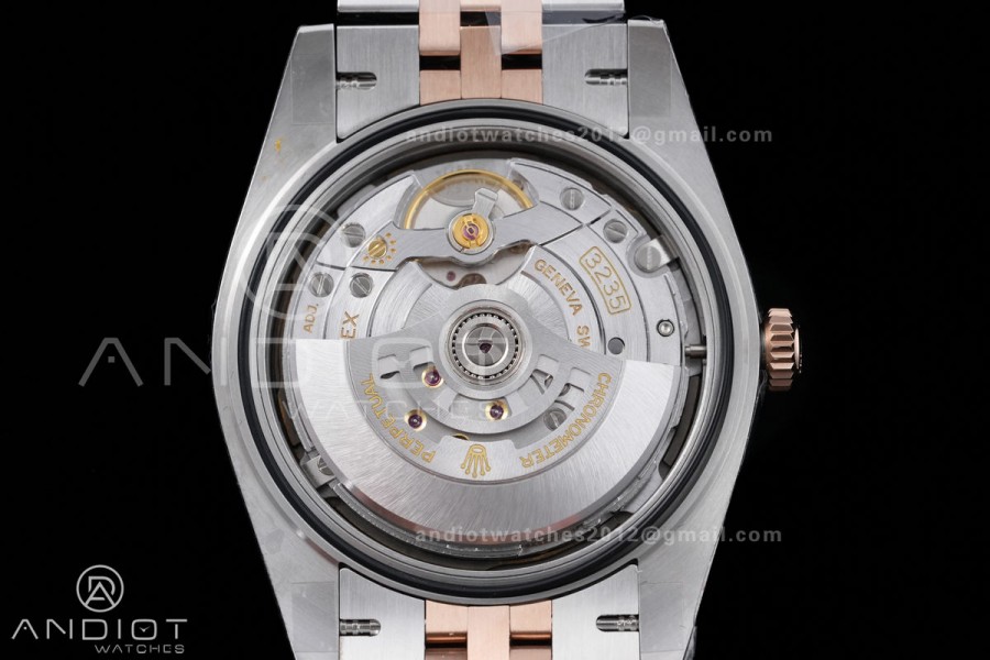 DateJust 41 126331 VSF 1:1 Best Edition 904L Steel Brown Dial on SS/RG Jubilee Bracelet VS3235 V2s Free Sprung