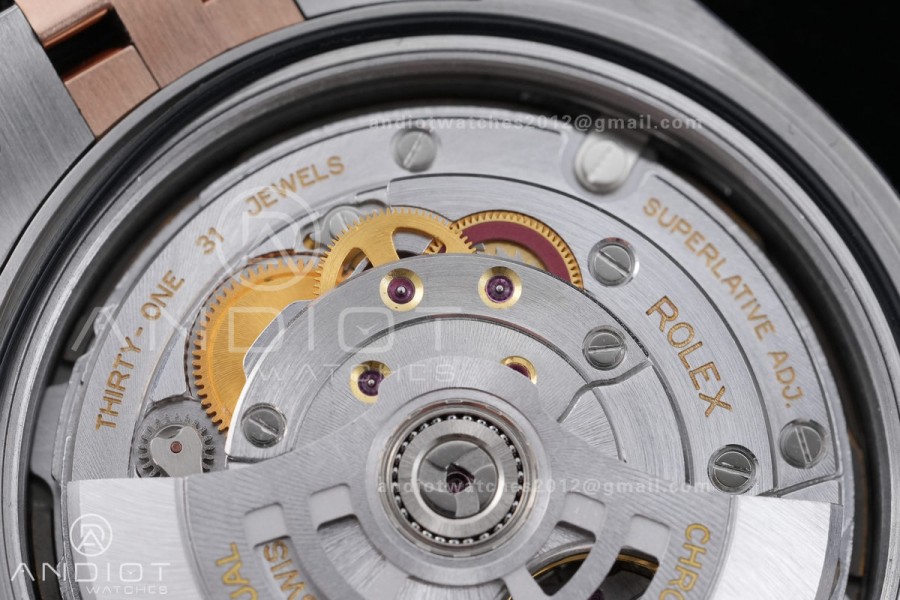 DateJust 41 126331 VSF 1:1 Best Edition 904L Steel Brown Dial on SS/RG Jubilee Bracelet VS3235 V2s Free Sprung