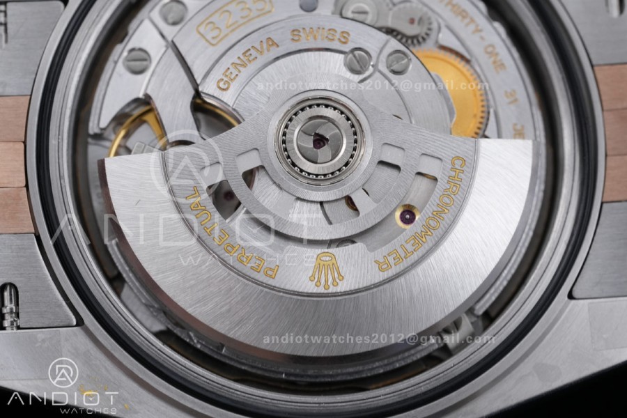 DateJust 41 126331 VSF 1:1 Best Edition 904L Steel Brown Dial on SS/RG Jubilee Bracelet VS3235 V2s Free Sprung
