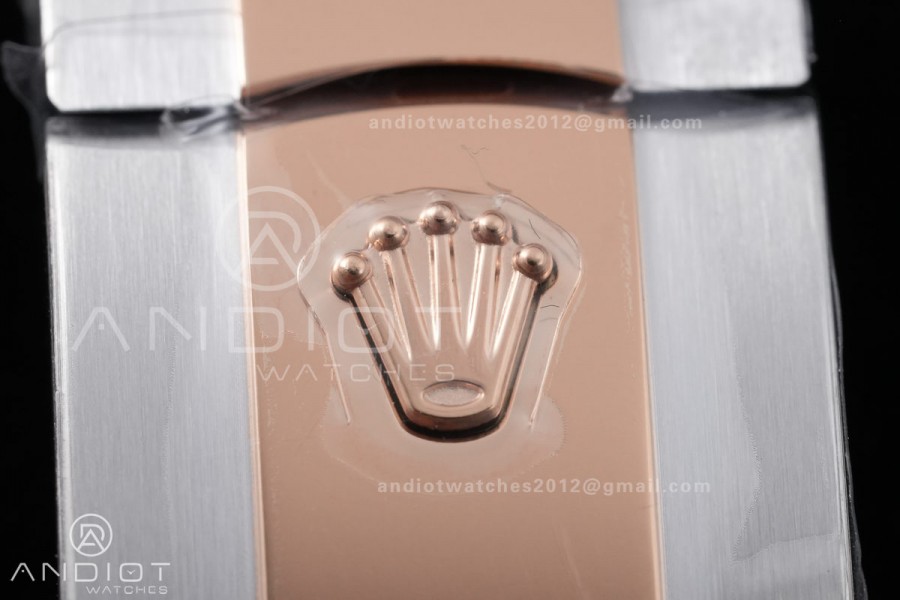 DateJust 41 126331 VSF 1:1 Best Edition 904L Steel Brown Dial on SS/RG Jubilee Bracelet VS3235 V2s Free Sprung