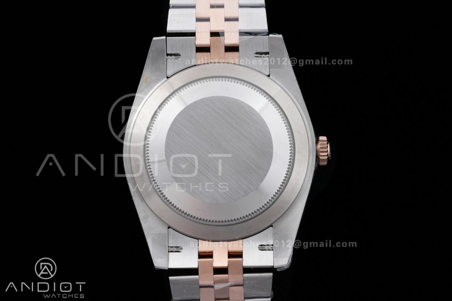 DateJust 41 126331 VSF 1:1 Best Edition 904L Steel Brown Dial on SS/RG Jubilee Bracelet VS3235 V2s Free Sprung