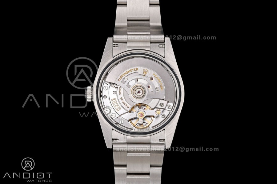 Oyster Perpetual 126000 36mm QF 1:1 Best Edition 904L Steel Lavender Dial JH3230 Free Sprung