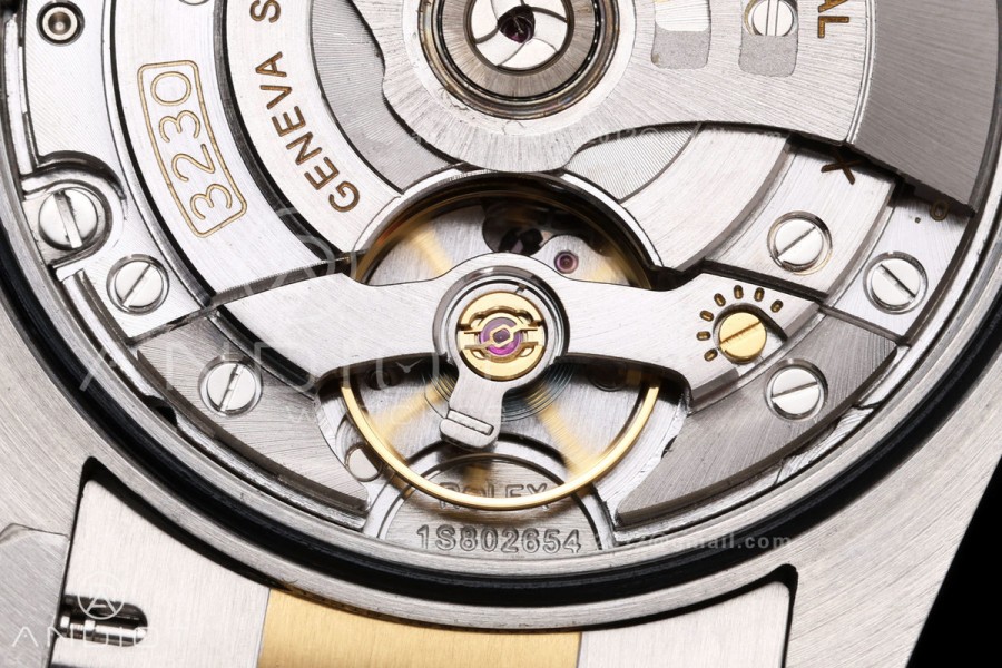 Explorer 36 124273 904L QF Best Edition Black Dial On SS/YG Bracelet SH3230 (Free Sprung)