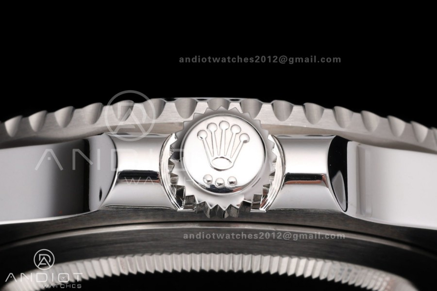 Submariner 41mm 124060 LN Black QF 1:1 Best Edition 904L SS Case and Bracelet JH3285 (Free Sprung)