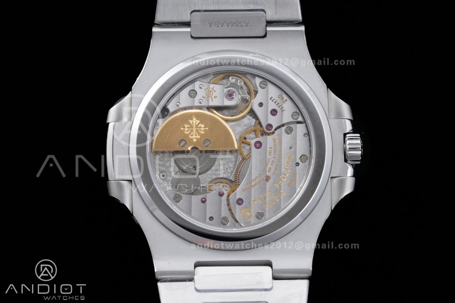 Nautilus 5712 SS PPF 1:1 Best Edition Tiffany Blue Dial on SS Bracelet PPF240 Super Clone V4