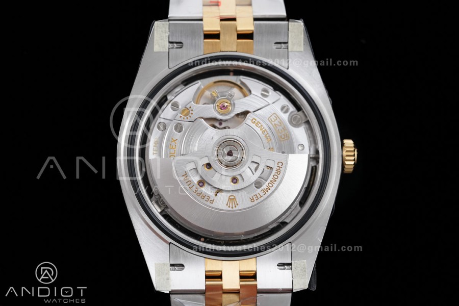 DateJust 41 126333 RCF 1:1 Best Edition 904L Steel YG Stick Dial on Jubilee Bracelet RC3235