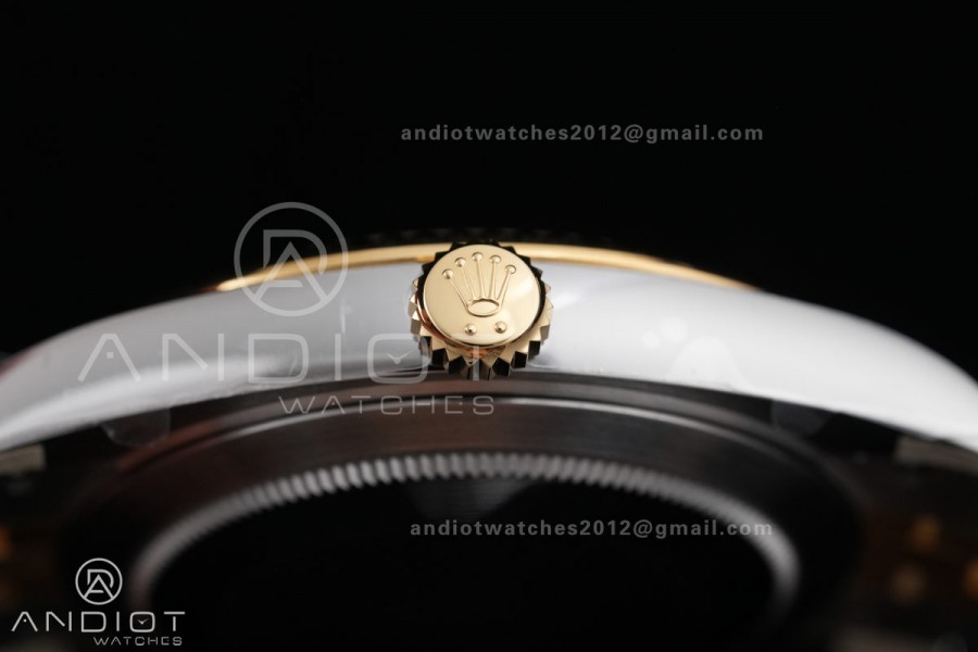 DateJust 41 126333 RCF 1:1 Best Edition 904L Steel YG Stick Dial on Jubilee Bracelet RC3235