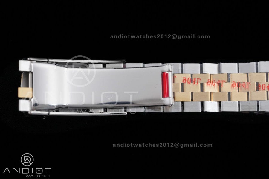 DateJust 41 126333 RCF 1:1 Best Edition 904L Steel YG Stick Dial on Jubilee Bracelet RC3235
