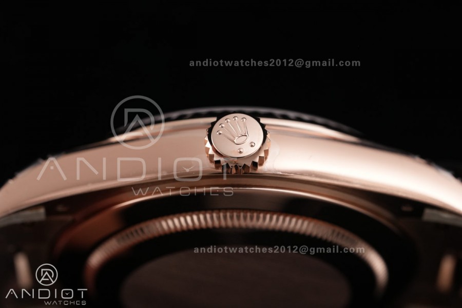 Day Date 40 RG 228235 RCF 1:1 Best Edition Green Roman Dial on President Bracelet VR3255 (211g)