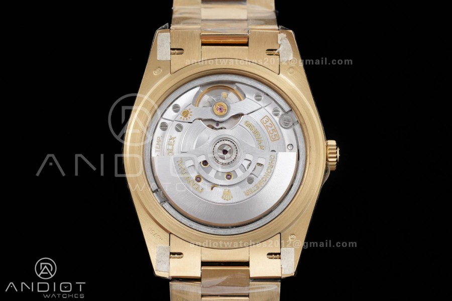 Day Date 40 YG 228238 RCF 1:1 Best Edition Gold Dial on President Bracelet VR3255 (211g)