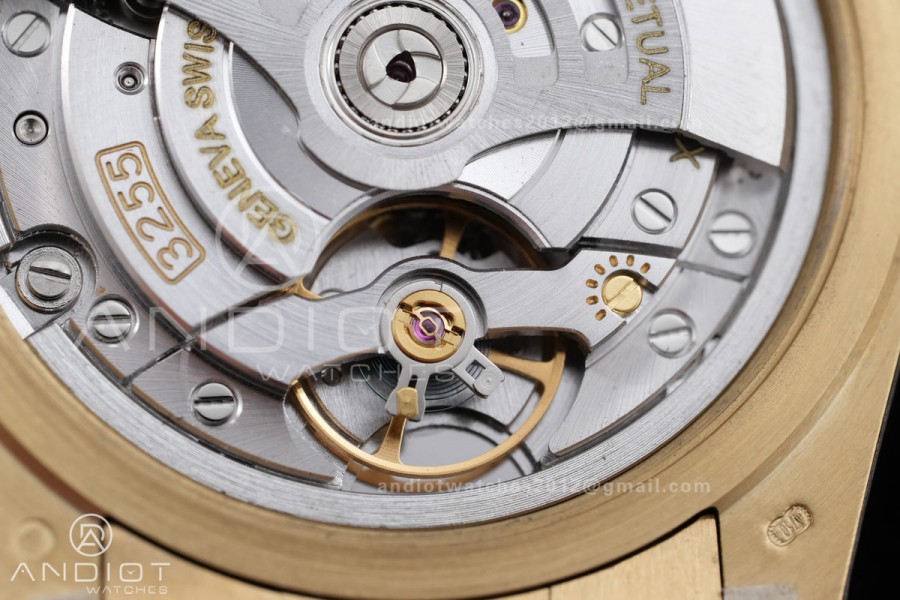 Day Date 40 YG 228238 RCF 1:1 Best Edition Gold Dial on President Bracelet VR3255 (211g)