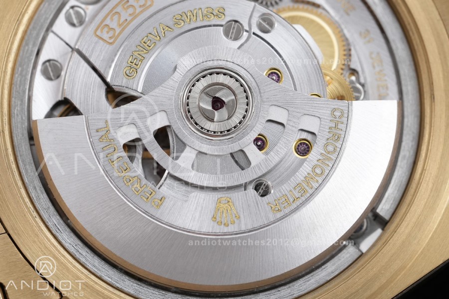 Day Date 40 YG 228238 RCF 1:1 Best Edition Gold Dial on President Bracelet VR3255 (211g)