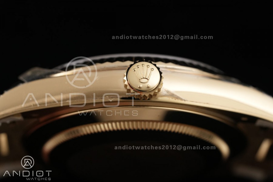 Day Date 40 YG 228238 RCF 1:1 Best Edition Gold Dial on President Bracelet VR3255 (211g)
