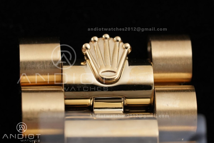 Day Date 40 YG 228238 RCF 1:1 Best Edition Gold Dial on President Bracelet VR3255 (211g)