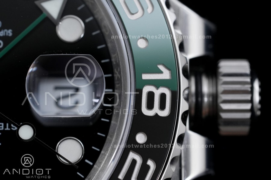 GMT-Master II 126720 VTNR 904L Steel V3 VSF 1:1 Sprite Best Edition Black Dial On Oyster Bracelet DD3285