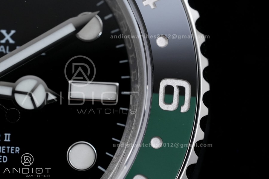 GMT-Master II 126720 VTNR 904L Steel V3 VSF 1:1 Sprite Best Edition Black Dial On Oyster Bracelet DD3285