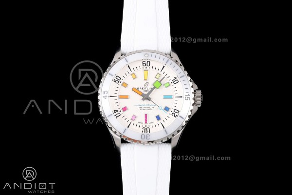 SuperOcean Automatic 42 SS BLF 1:1 Best Edition Wh...