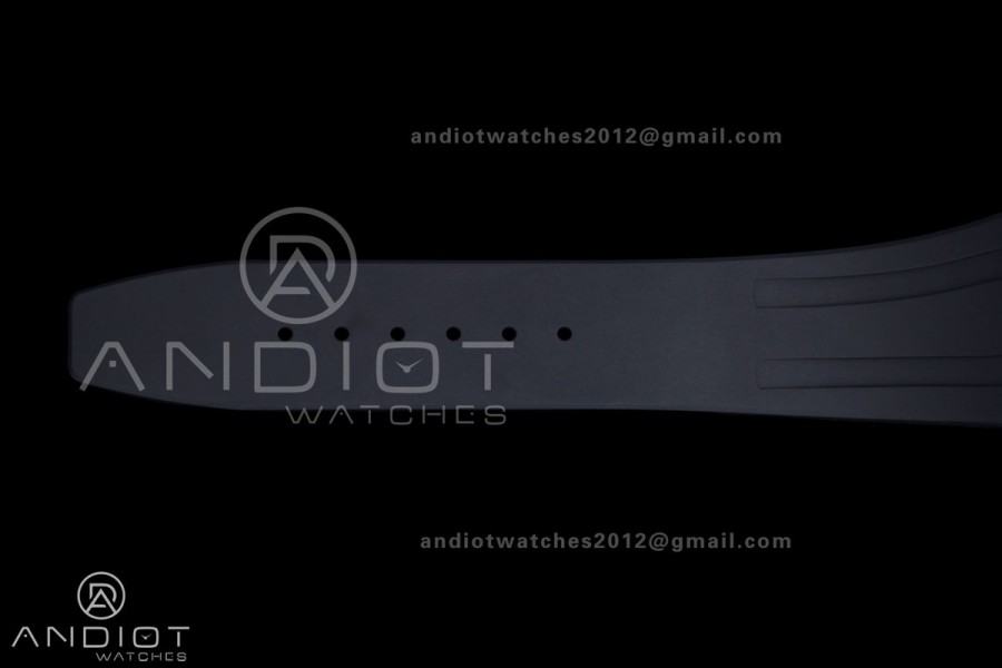 Royal Oak 41mm 15500 RG DDF 1:1 Best Edition Blue Dial on Blue Rubber Strap DD4302 Super Clone (Weighted)