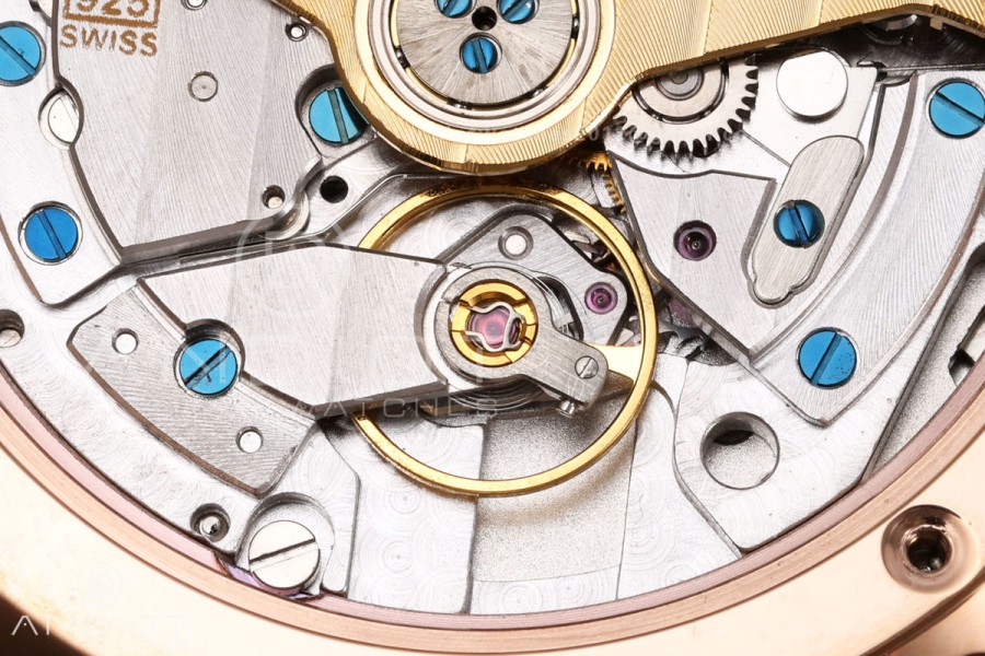Master Ultra Thin Moon RG RZF 1:1 Best Edition Cream Dial on Black Leather Strap SA925 Super Clone