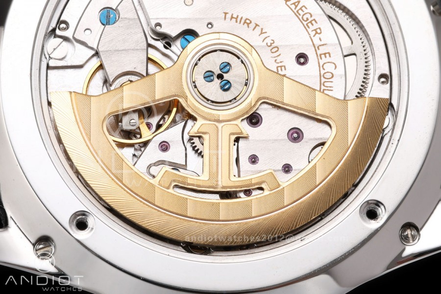 Master Ultra Thin Moon SS RZF 1:1 Best Edition Silver Dial on Black Leather Strap SA925 Super Clone